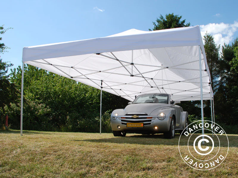 Foldetelt FleXtents PRO 4x8m Hvid, inkl. 6 sider - Image 7