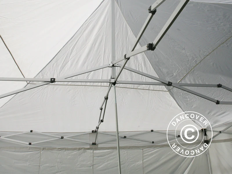 Foldetelt FleXtents PRO 5x5m Hvid, inkl. 4 sider - Image 14