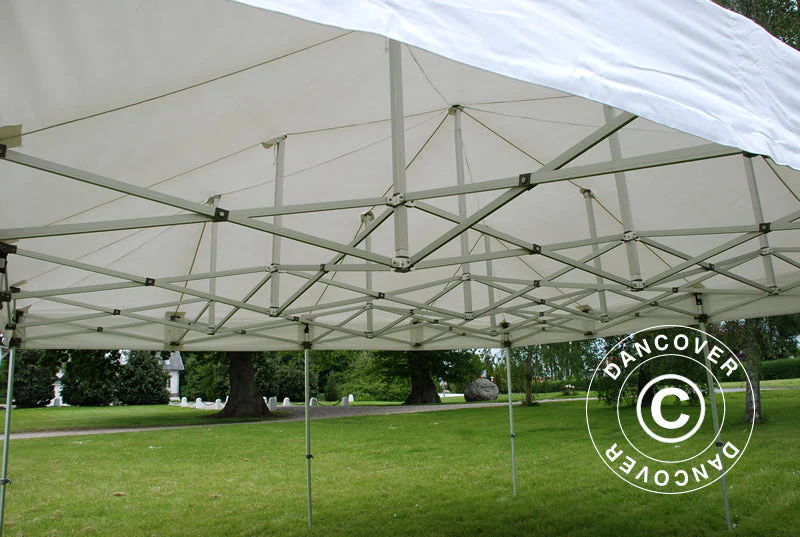 Foldetelt FleXtents PRO 6x6m Hvid, inkl. 8 sider - Image 11