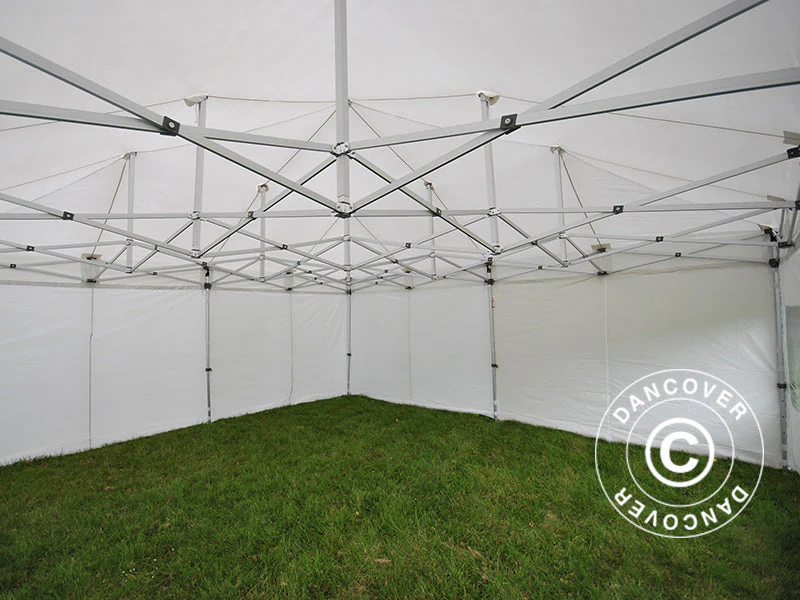 Foldetelt FleXtents PRO 6x6m Hvid, inkl. 8 sider - Image 20