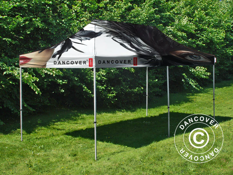 Foldetelt FleXtents PRO med fuldt digitalt print, 3x6m - Image 5