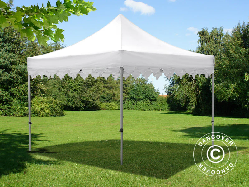 Foldetelt FleXtents PRO "Morocco" 3x3m Hvid - Image 3