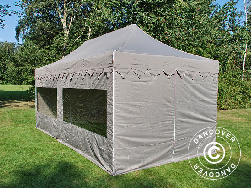 Foldetelt FleXtents PRO "Morocco" 3x6m Latte, inkl. 6 sider - Image 11