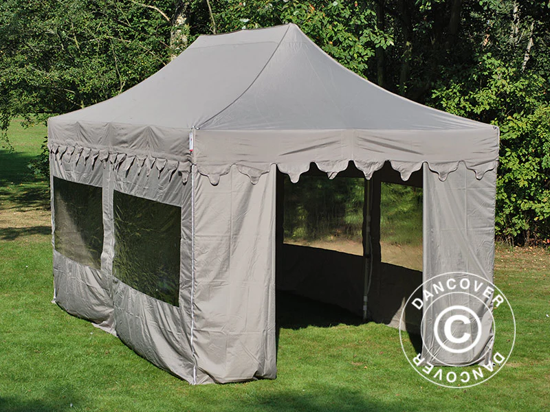Foldetelt FleXtents PRO "Morocco" 3x6m Latte, inkl. 6 sider - Image 13