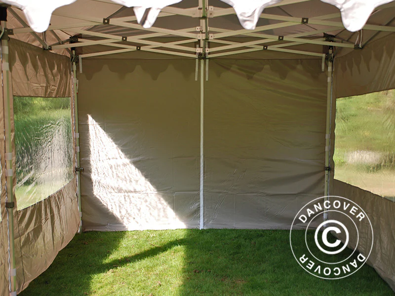 Foldetelt FleXtents PRO "Morocco" 3x6m Latte, inkl. 6 sider - Image 15