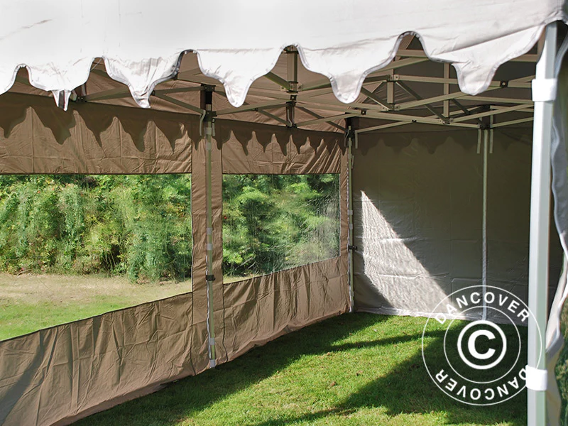 Foldetelt FleXtents PRO "Morocco" 3x6m Latte, inkl. 6 sider - Image 17