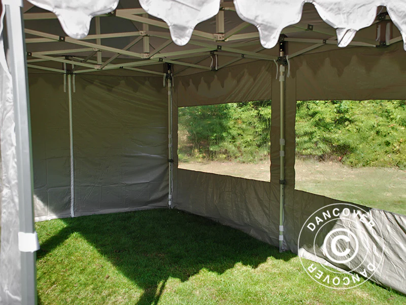 Foldetelt FleXtents PRO "Morocco" 3x6m Latte, inkl. 6 sider - Image 18