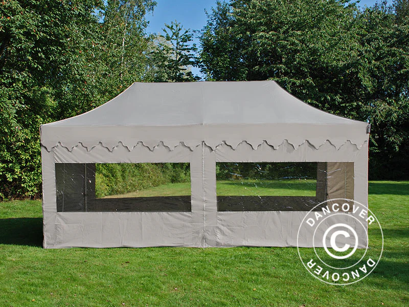 Foldetelt FleXtents PRO "Morocco" 3x6m Latte, inkl. 6 sider - Image 2