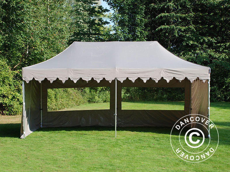 Foldetelt FleXtents PRO "Morocco" 3x6m Latte, inkl. 6 sider - Image 21