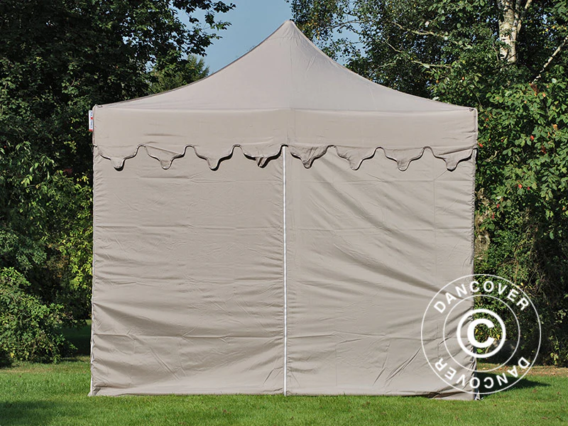 Foldetelt FleXtents PRO "Morocco" 3x6m Latte, inkl. 6 sider - Image 6