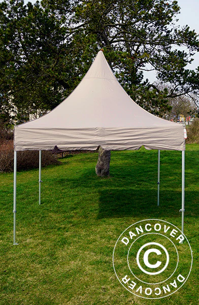 Foldetelt FleXtents PRO Peak Pagoda 3x3m Latte - Image 13