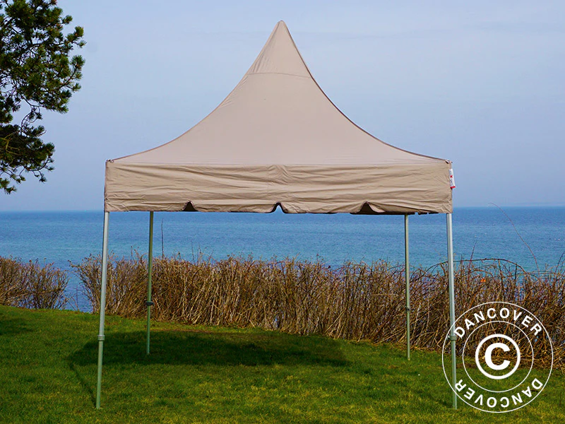 Foldetelt FleXtents PRO Peak Pagoda 3x3m Latte - Image 5