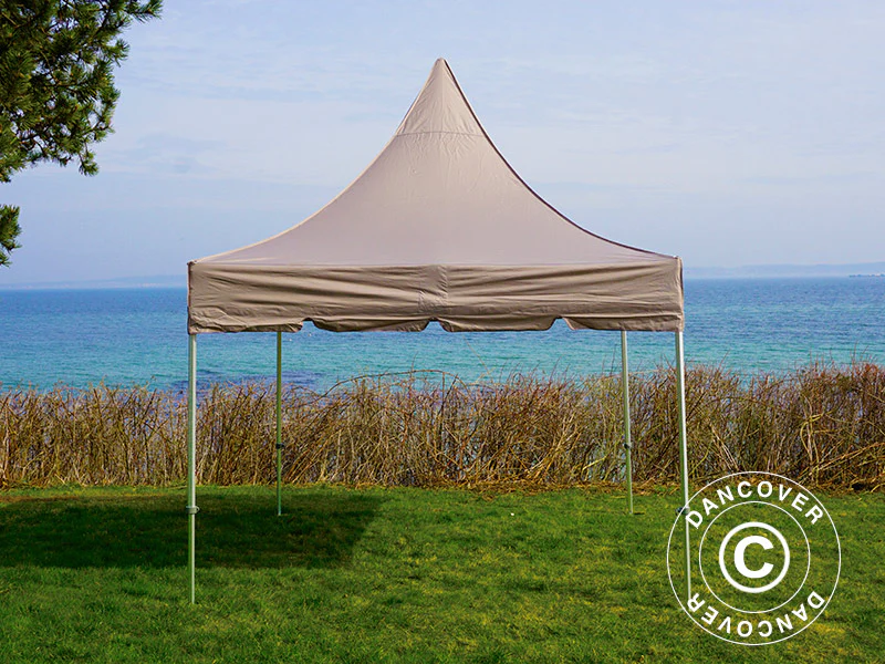 Foldetelt FleXtents PRO Peak Pagoda 3x3m Latte - Image 6
