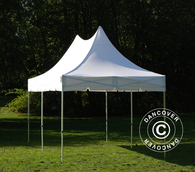 Foldetelt FleXtents PRO Peak Pagoda 3x6m Hvid - Image 5
