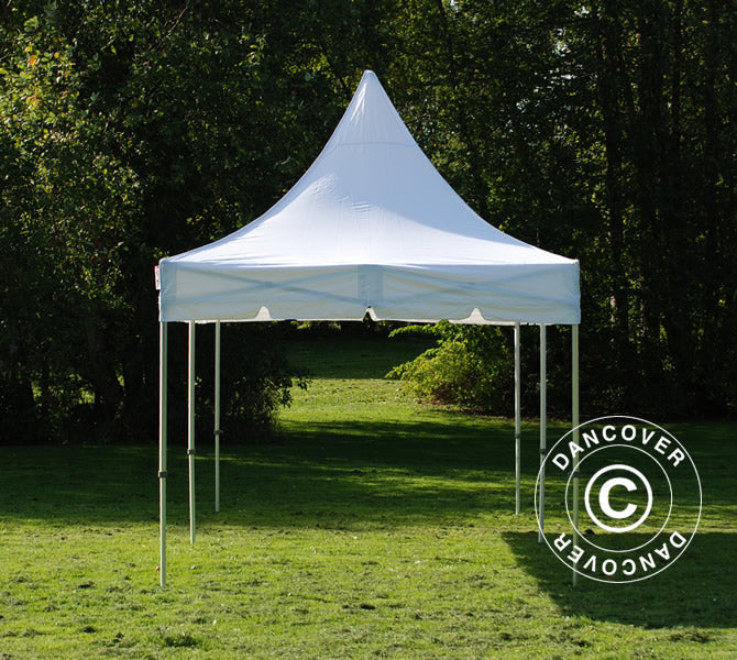 Foldetelt FleXtents PRO Peak Pagoda 3x6m Hvid - Image 6