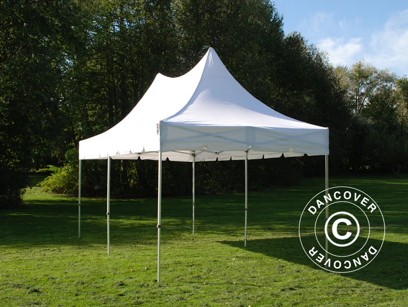 Foldetelt FleXtents PRO Peak Pagoda 3x6m Hvid - Image 7