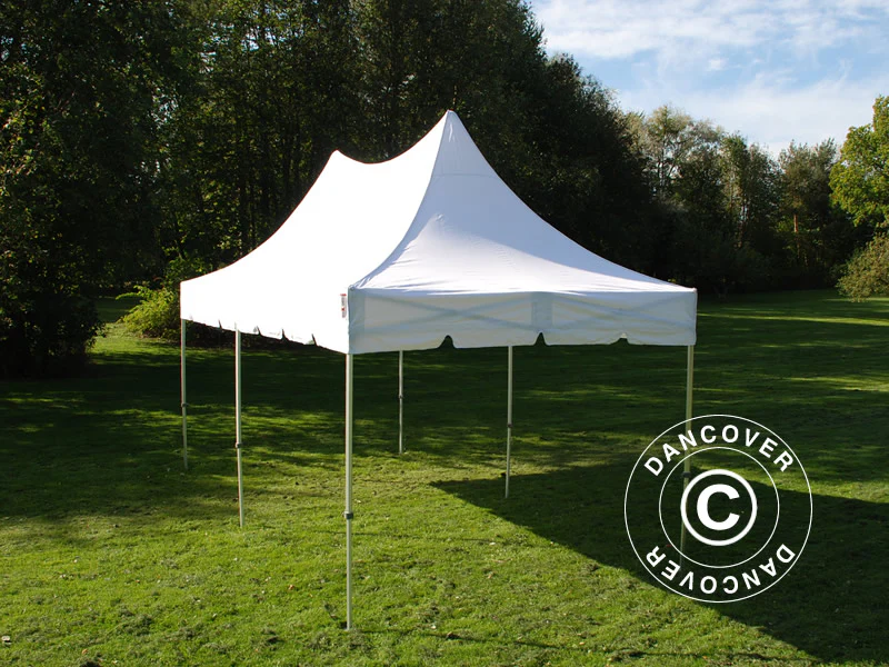 Foldetelt FleXtents PRO Peak Pagoda 3x6m Hvid - Image 8