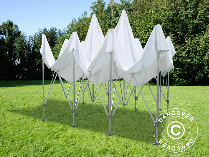 Foldetelt FleXtents PRO Peak Pagoda 4x6m Hvid - Image 7