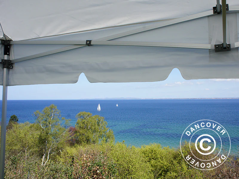 Foldetelt FleXtents PRO Peak Pagoda 4x8m Hvid - Image 11