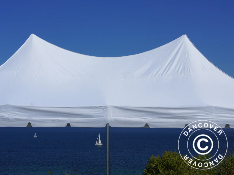 Foldetelt FleXtents PRO Peak Pagoda 4x8m Hvid - Image 6