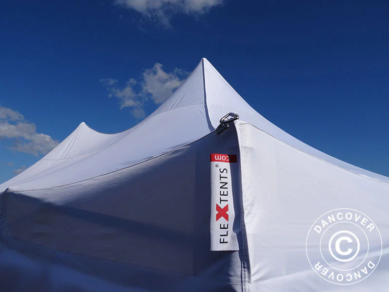 Foldetelt FleXtents PRO Peak Pagoda 4x8m Hvid - Image 9