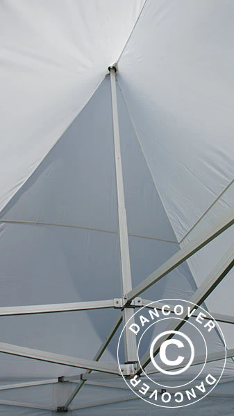 Foldetelt FleXtents PRO Peak Pagoda 4x8m Hvid, inkl. 6 sider - Image 16