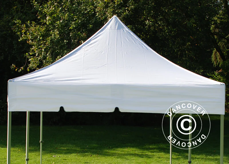 Foldetelt FleXtents PRO "Peaked" 3x3m Hvid - Image 4