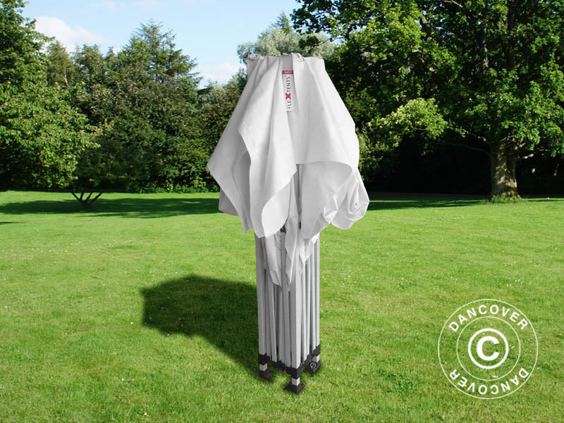 Foldetelt FleXtents PRO "Peaked" 3x3m Hvid - Image 6