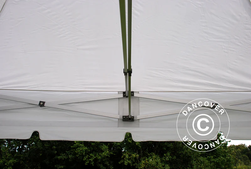 Foldetelt FleXtents PRO "Peaked" 3x3m Hvid, inkl. 4 sider - Image 10