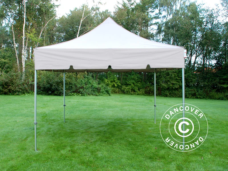 Foldetelt FleXtents PRO "Peaked" 3x3m Latte - Image 2