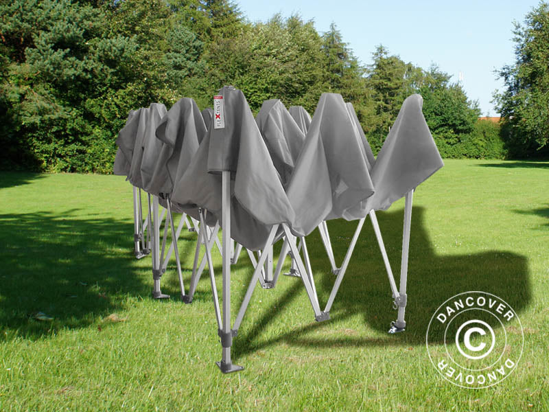 Foldetelt FleXtents PRO "Peaked" 3x6m Latte, inkl. 6 sider - Image 13