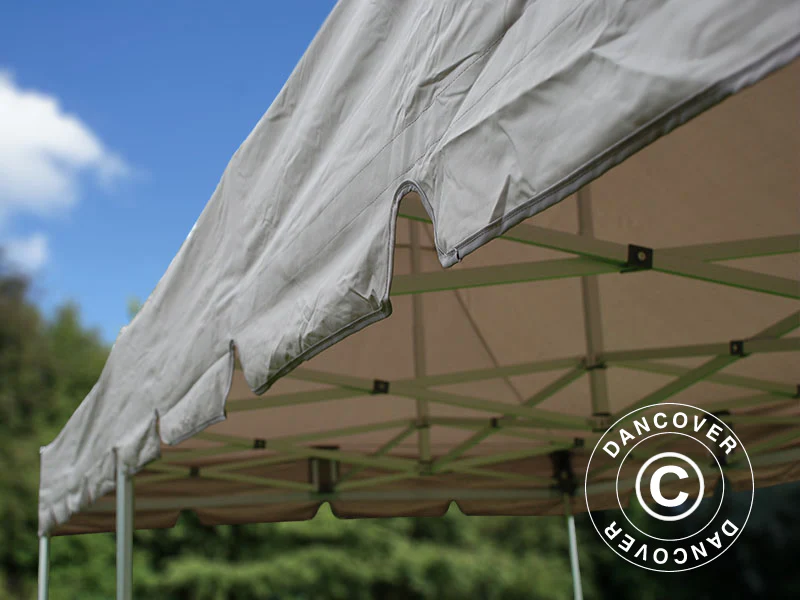 Foldetelt FleXtents PRO "Peaked" 4x8m Latte - Image 8