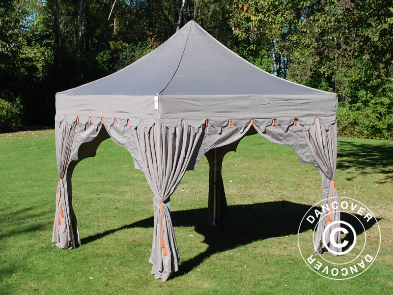 Foldetelt FleXtents PRO "Raj" 3x3m Latte/Orange - Image 17