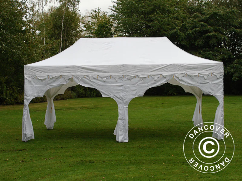 Foldetelt FleXtents PRO "Raj" 3x6m Hvid/Guld - Image 12