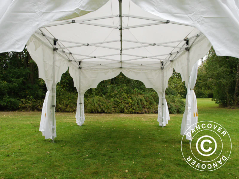 Foldetelt FleXtents PRO "Raj" 3x6m Hvid/Guld - Image 8
