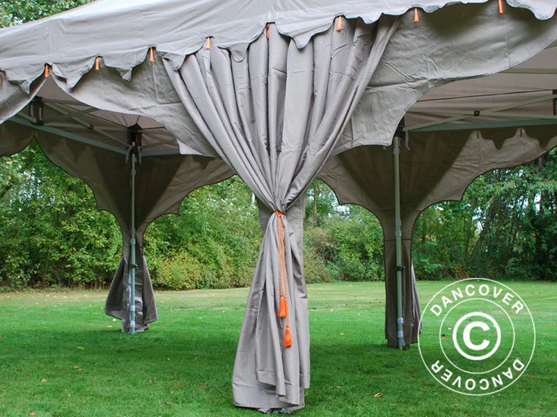 Foldetelt FleXtents PRO "Raj" 3x6m Latte/Orange - Image 15