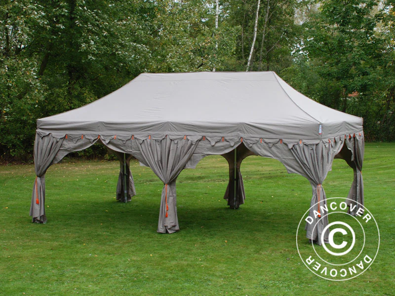 Foldetelt FleXtents PRO "Raj" 3x6m Latte/Orange - Image 5