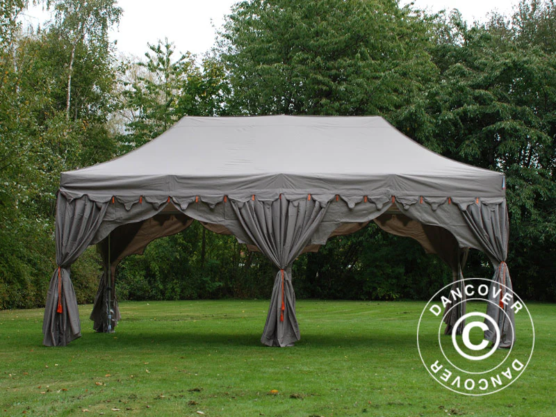 Foldetelt FleXtents PRO "Raj" 3x6m Latte/Orange - Image 9