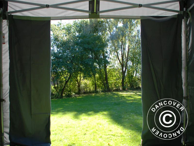 Foldetelt FleXtents PRO Steel 3x3m Grå, inkl. 4 sider - Image 11