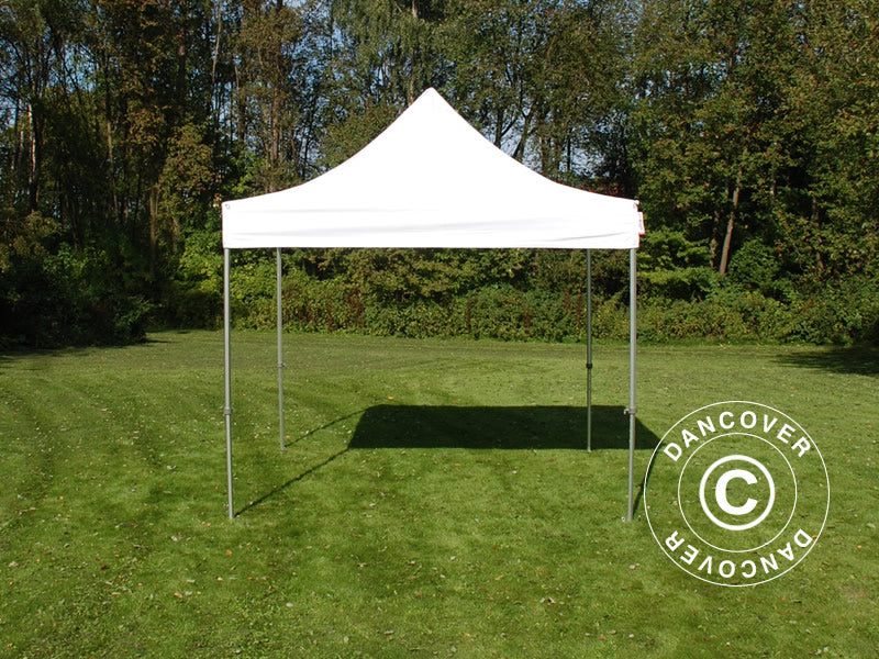 Foldetelt FleXtents PRO Steel 3x3m Hvid, inkl. 4 sider - Image 3