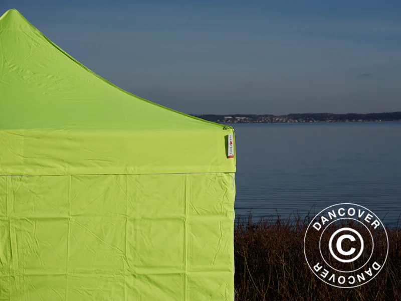 Foldetelt FleXtents PRO Steel 3x3m Neongul/grøn, inkl. 4 sider KUN 4 STK. TILBAGE - Image 9