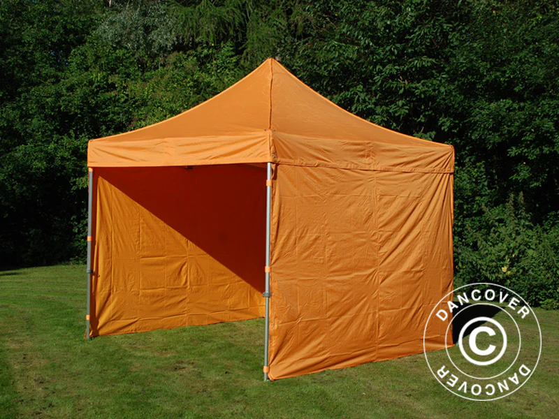 Foldetelt FleXtents PRO Steel 3x3m Orange, inkl. 4 sider - Image 11