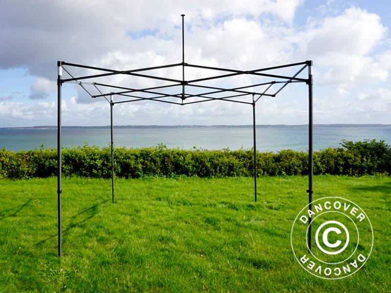 Foldetelt FleXtents PRO Steel 3x3m Transparent, inkl. 4 sider - Image 7