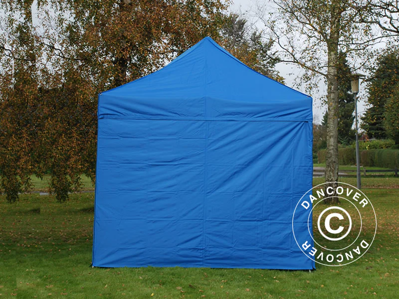 Foldetelt FleXtents PRO Steel 3x6m Blå, inkl. 6 sider - Image 4
