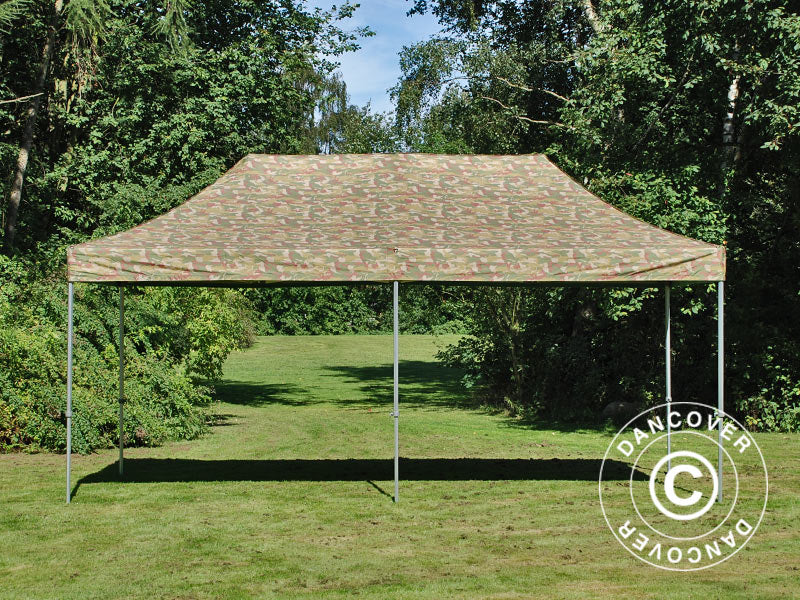 Foldetelt FleXtents PRO Steel 3x6m Camouflage/Militær - Image 2