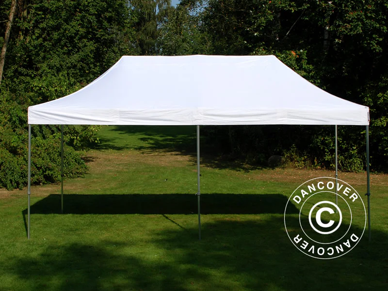 Foldetelt FleXtents PRO Steel 3x6m Hvid, Brandhæmmende - Image 3