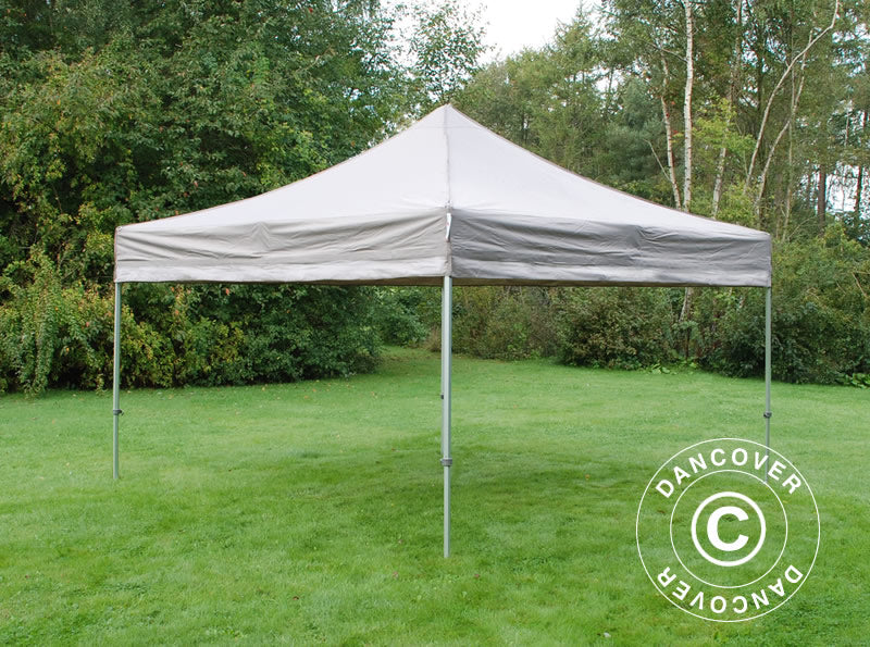 Foldetelt FleXtents PRO Steel 4x4m Latte, inkl. 4 sider - Image 6