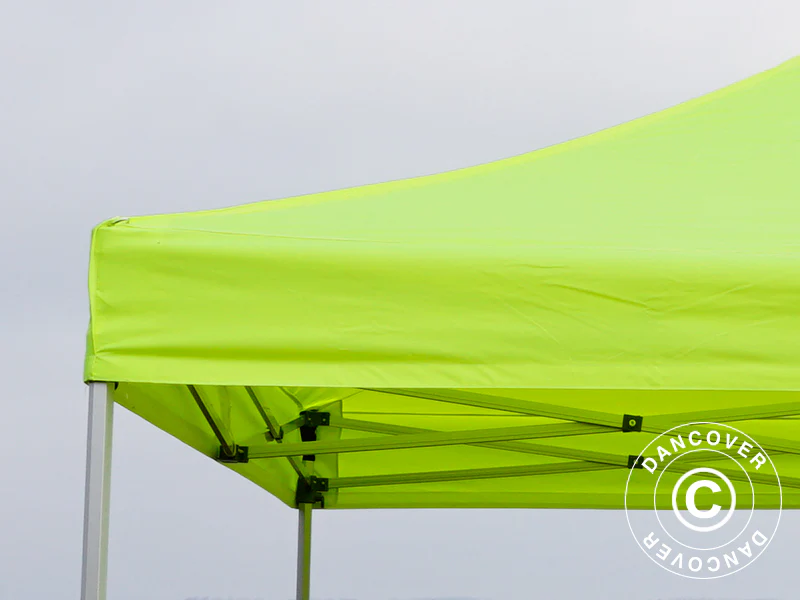 Foldetelt FleXtents PRO Steel 4x4m Neongul/grøn, inkl. 4 sider - Image 10