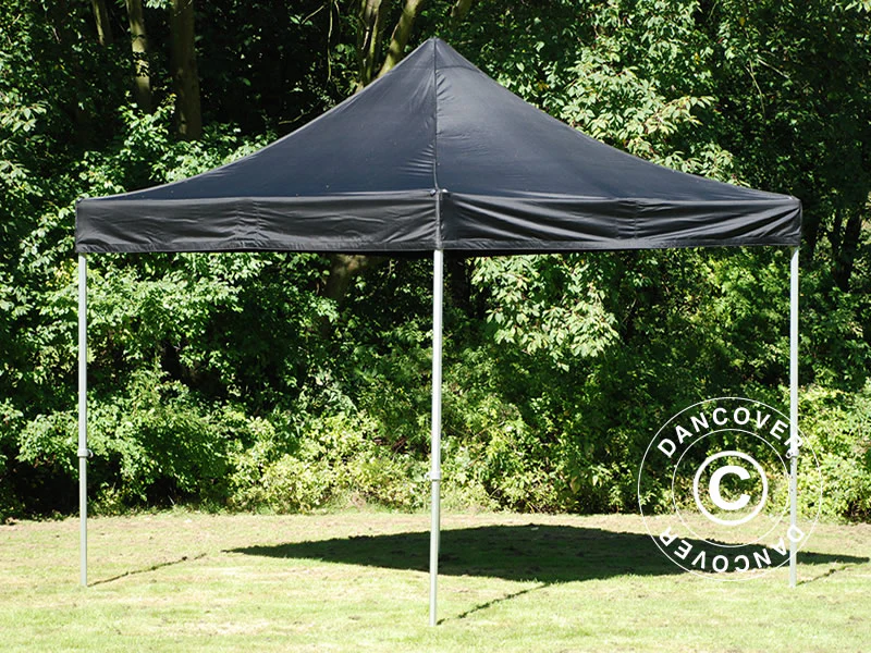 Foldetelt FleXtents PRO Steel 4x4m Sort - Image 4