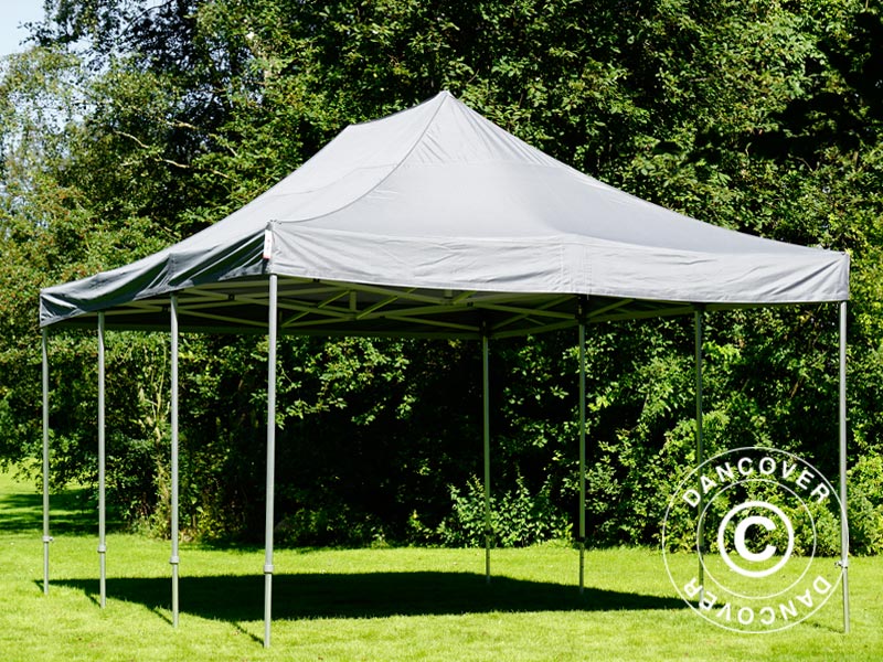 Foldetelt FleXtents PRO Steel 4x6m Grå - Image 4